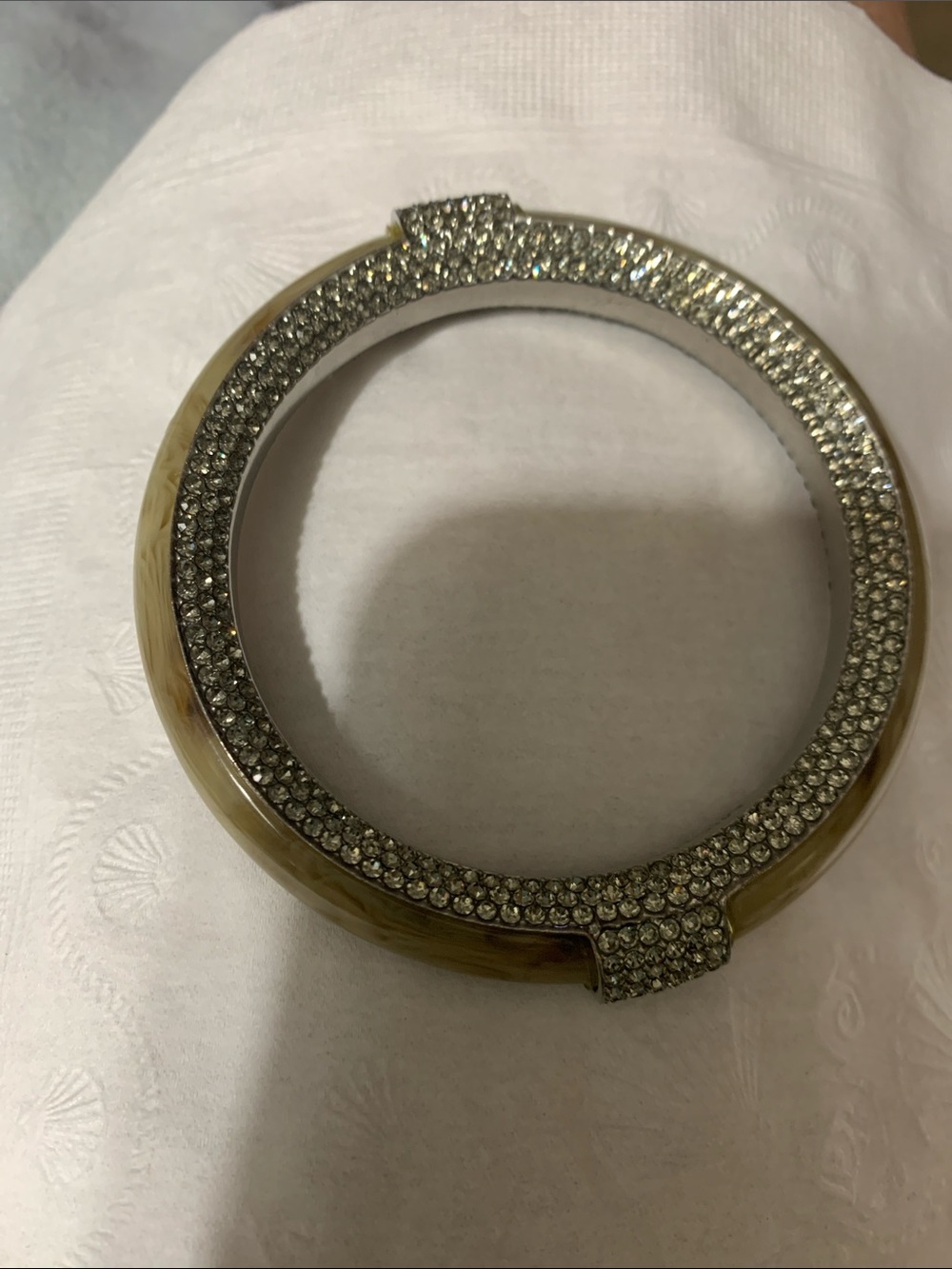 Michael Kors Crystal Pavé Accent Bangle bracelet